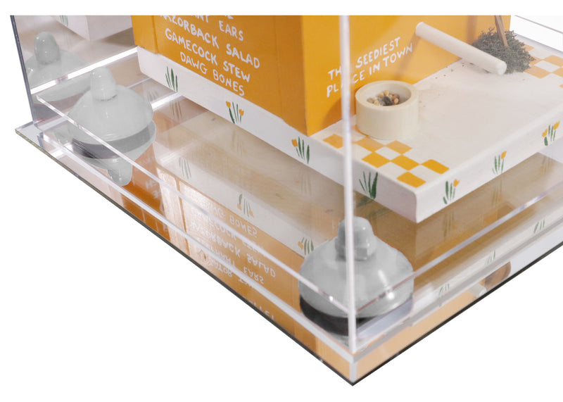 Versatile Display Case 9.75 X 9.75 X 9.75 Mirror (A027/V02)