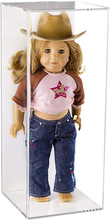 White Back Doll Display Case