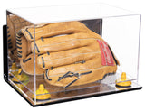 Acrylic Baseball Glove Display Case - Mirror Wall Mounts (V41/A004)