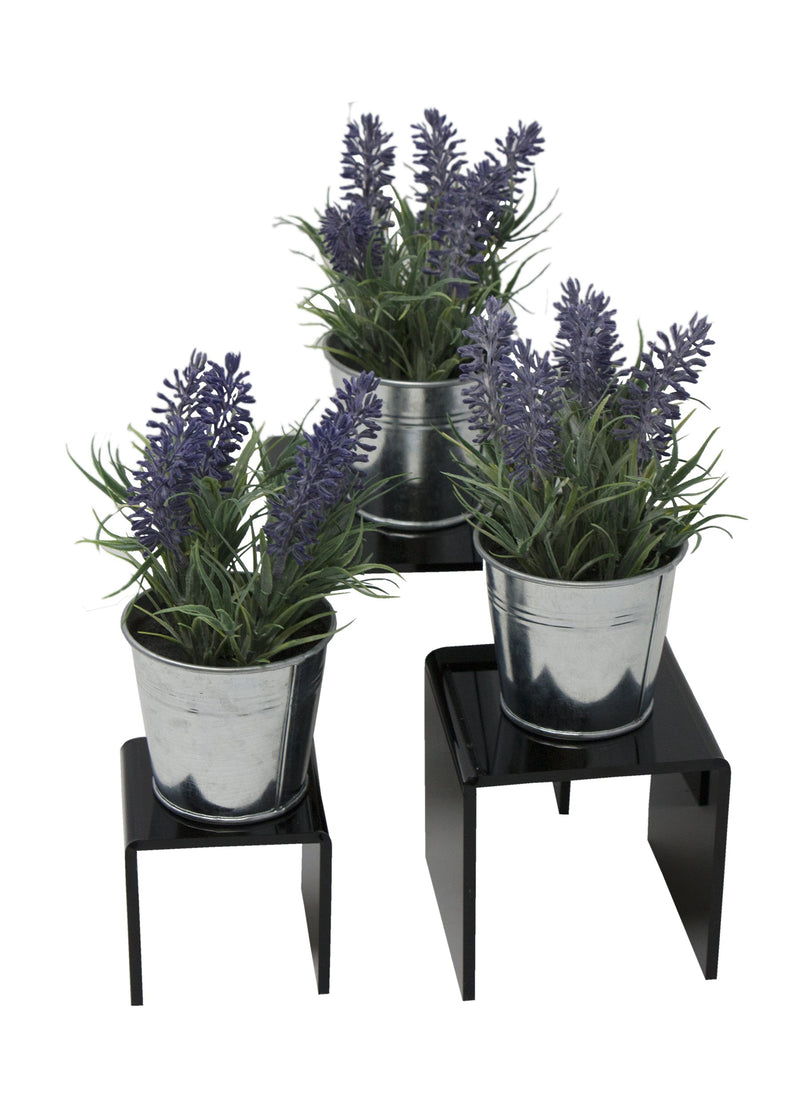 Acrylic Display Risers Nesting 3 Piece Set