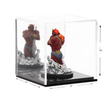 Versatile Acrylic Display Case Cube Dust Cover