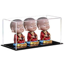 Clear acrylic display case for small collectibles and keepsakes