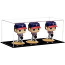 Handcrafted clear acrylic display case with polished edges