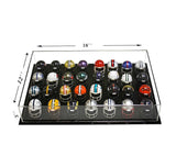 Acrylic Deluxe Clear Miniature Pocket Size Football or Baseball Helmet (A029B/BK09)