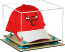 acrylic basketball hat display case on Better Display Cases