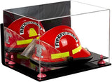 Acrylic Fireman's Helmet Display Case – Mirror Wall Mount (A014/V60)
