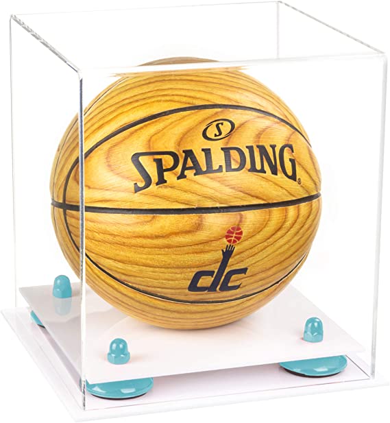 Acrylic Mini - Miniature (not Full Size) Basketball Display Case - Clear (B03/A015)