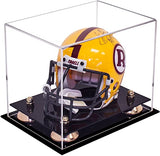 Mini/Miniature Football Helmet (not Full Size) Display Case - Clear (A003/V45)
