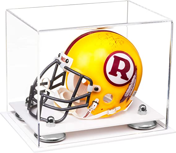 Mini/Miniature Football Helmet (not Full Size) Display Case - Clear (A003/V45)