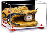 Acrylic Baseball Glove Display Case - Mirror No Wall Mounts  (V41/A004)