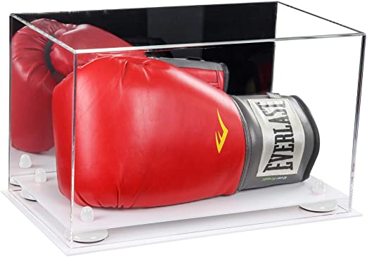 Full-Size Boxing Glove Display Case Horizontal - Mirror (A011/V16)