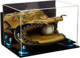 Acrylic Baseball Glove Display Case - Mirror Wall Mounts (V41/A004)