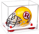 Mini/Miniature Football Helmet (not Full Size) Display Case - Clear (A003/V45)