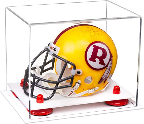 Mini/Miniature Football Helmet (not Full Size) Display Case - Clear (A003/V45)