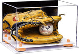 Acrylic Baseball Glove Display Case - Mirror Wall Mounts (V41/A004)