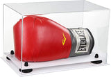 Acrylic Full Size Boxing Glove Display Case Horizontal - Clear (A011/V16)