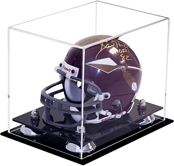 Mini/Miniature Football Helmet (not Full Size) Display Case - Clear (A003/V45)