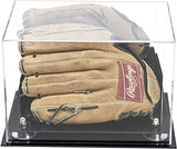 Acrylic Baseball Glove Display Case - Mirror No Wall Mounts  (V41/A004)