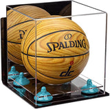 Acrylic Mini - Miniature (not Full Size) Basketball Display Case Mirror Wall Mount (A015/B03)