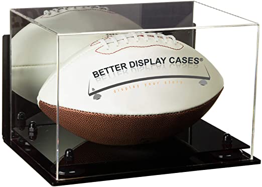 acrylic glass football case