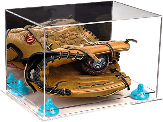 Acrylic Baseball Glove Display Case - Mirror No Wall Mounts  (V41/A004)