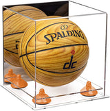 Acrylic Mini - Miniature (not Full Size) Basketball Display Case Mirror no Wall Mounts (A015/B03)