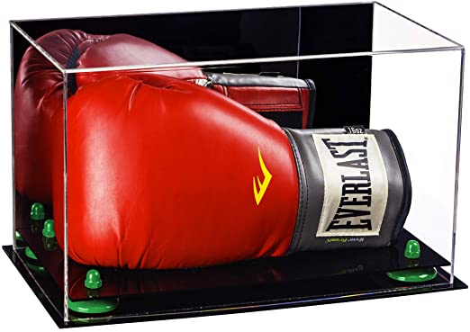 Full-Size Boxing Glove Display Case Horizontal - Mirror (A011/V16)