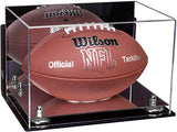 Full Size Football Display Case Horizontal - Mirror Wall Mounts (B41/A004)