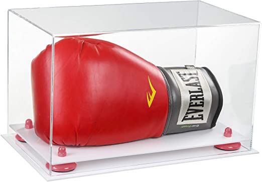 Acrylic Full Size Boxing Glove Display Case Horizontal - Clear (A011/V16)