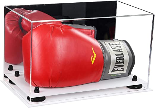 Full-Size Boxing Glove Display Case Horizontal - Mirror (A011/V16)