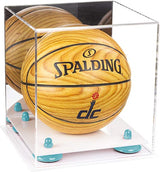 Acrylic Mini - Miniature (not Full Size) Basketball Display Case Mirror no Wall Mounts (A015/B03)