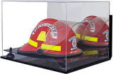 Acrylic Fireman's Helmet Display Case – Mirror Wall Mount (A014/V60)