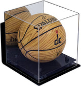 Acrylic Mini - Miniature (not Full Size) Basketball Display Case Mirror Wall Mount (A015/B03)