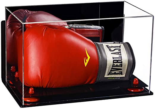 Full-Size Boxing Glove Display Case Horizontal - Mirror (A011/V16)