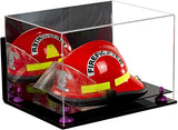 Acrylic Fireman's Helmet Display Case – Mirror Wall Mount (A014/V60)