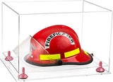 Acrylic Fireman's Helmet Display Case – Clear (A014/V60)