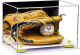 Acrylic Baseball Glove Display Case - Mirror No Wall Mounts  (V41/A004)