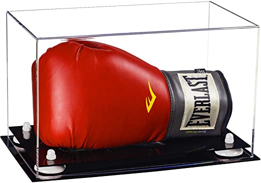 Acrylic Full Size Boxing Glove Display Case Horizontal - Clear (A011/V16)