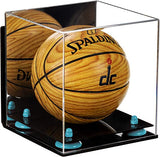 Acrylic Mini - Miniature (not Full Size) Basketball Display Case Mirror Wall Mount (A015/B03)