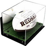 Full Size Football Display Case Horizontal - Mirror Wall Mounts (B41/A004)