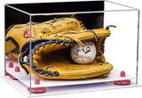 Acrylic Baseball Glove Display Case - Mirror No Wall Mounts  (V41/A004)