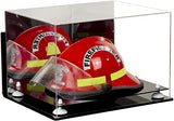 Acrylic Fireman's Helmet Display Case – Mirror Wall Mount (A014/V60)