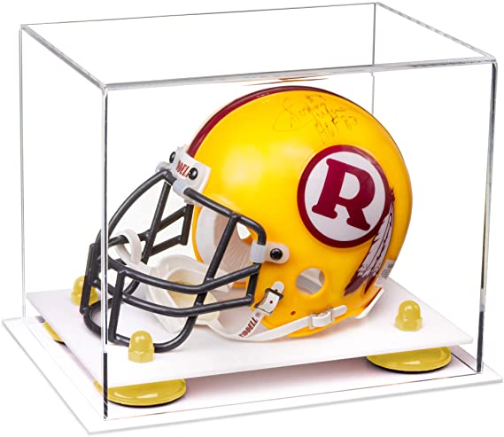 Mini/Miniature Football Helmet (not Full Size) Display Case - Clear (A003/V45)