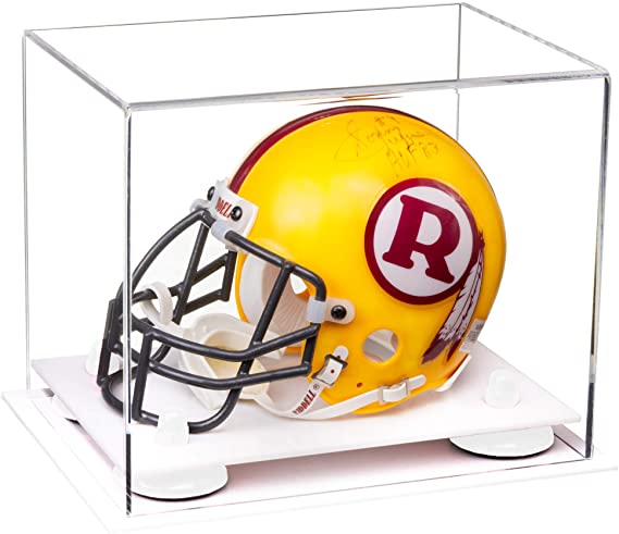 Mini/Miniature Football Helmet (not Full Size) Display Case - Clear (A003/V45)