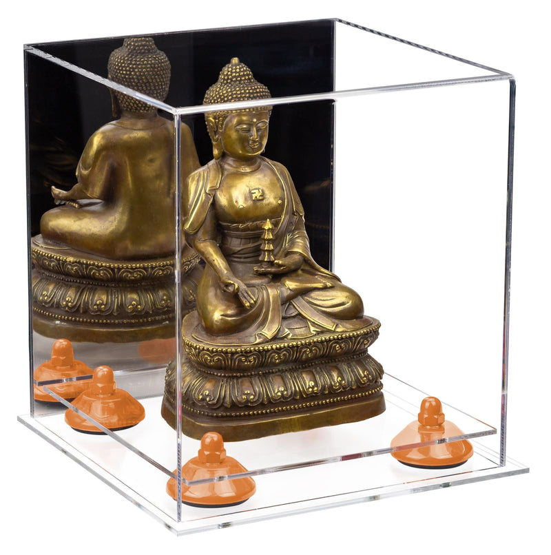 Acrylic Versatile Display Case  8 X 8 X 8.5 Mirror No Wall Mount (A015/V03)