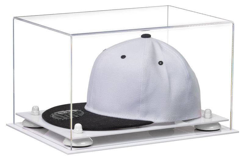 Clear Acrylic Snapback Hat or Baseball Cap Display Case - Clear (A018/V40)