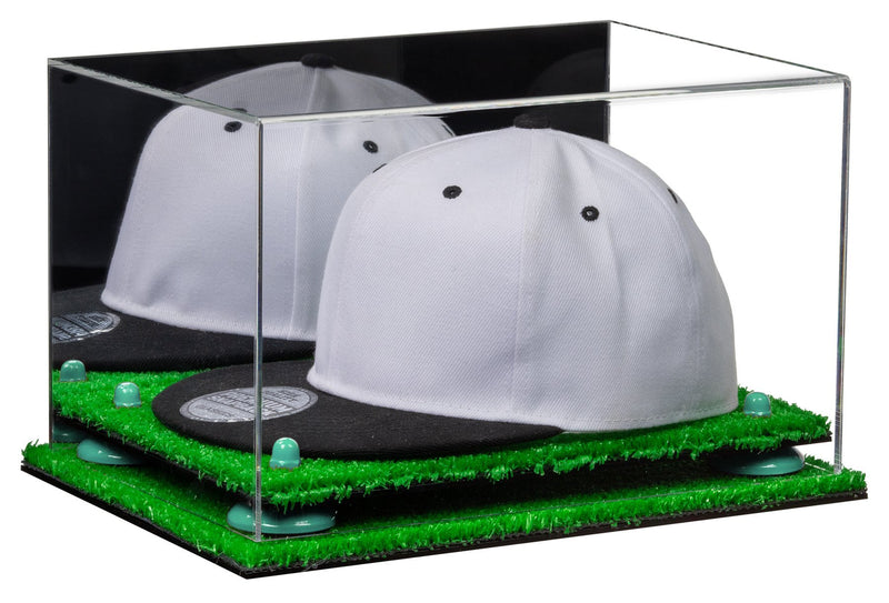 Snapback Hat or Baseball Cap Display Case - Mirror No Wall Mount (A018/V40)