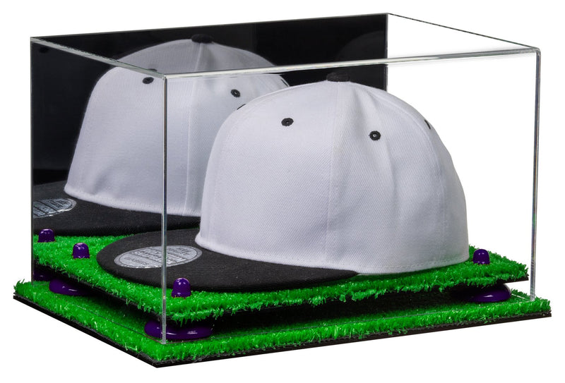 Snapback Hat or Baseball Cap Display Case - Mirror No Wall Mount (A018/V40)