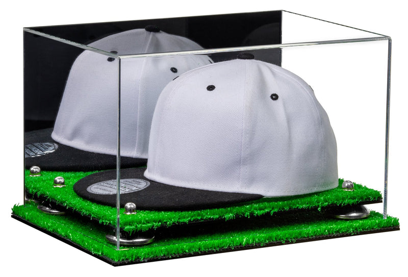 Snapback Hat or Baseball Cap Display Case - Mirror No Wall Mount (A018/V40)