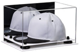 Snapback Hat or Baseball Cap Display Case - Mirror No Wall Mount (A018/V40)